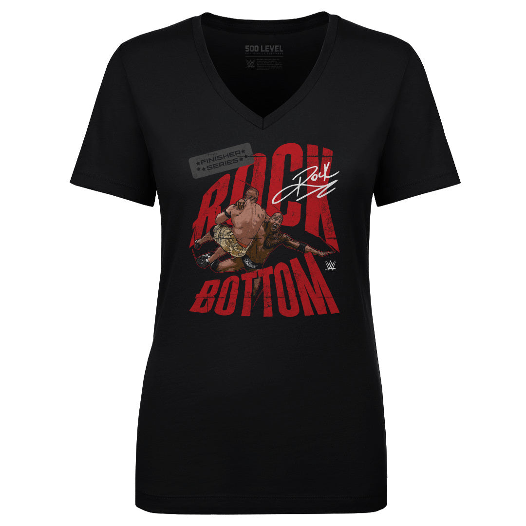 The Rock Women's V-Neck T-Shirt | 500 LEVEL