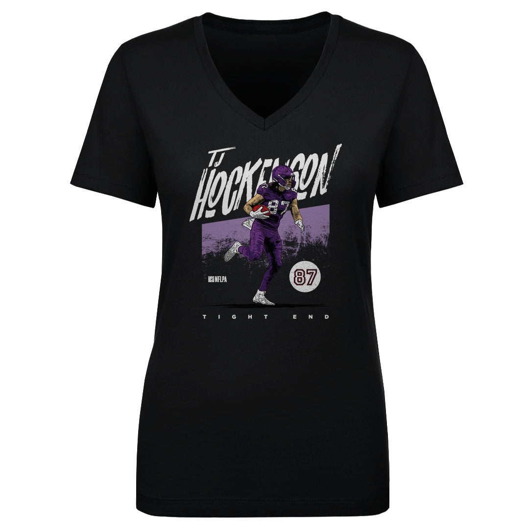 T.J. Hockenson Women's V-Neck T-Shirt | 500 LEVEL