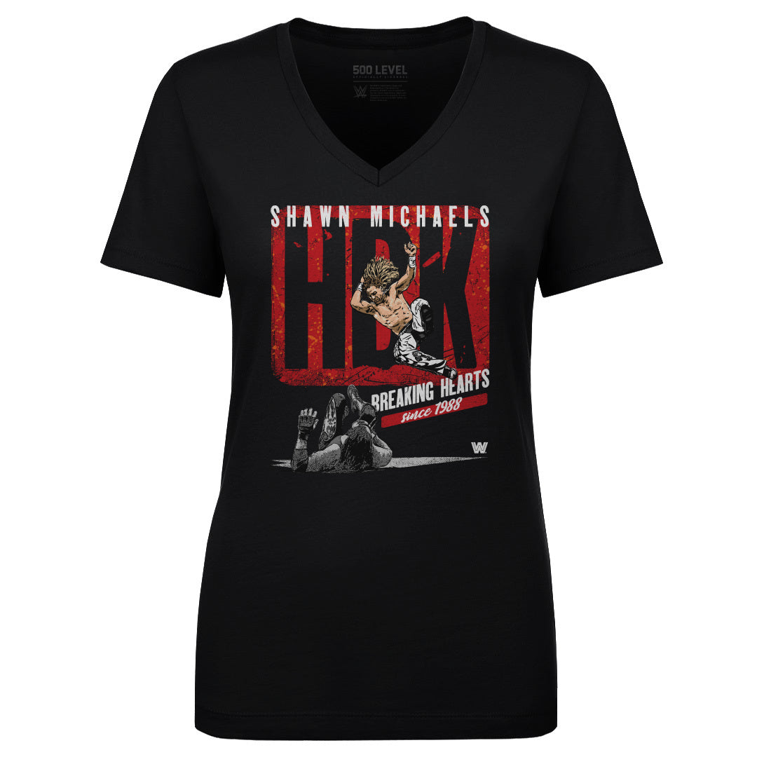Shawn Michaels Women's V-Neck T-Shirt | 500 LEVEL