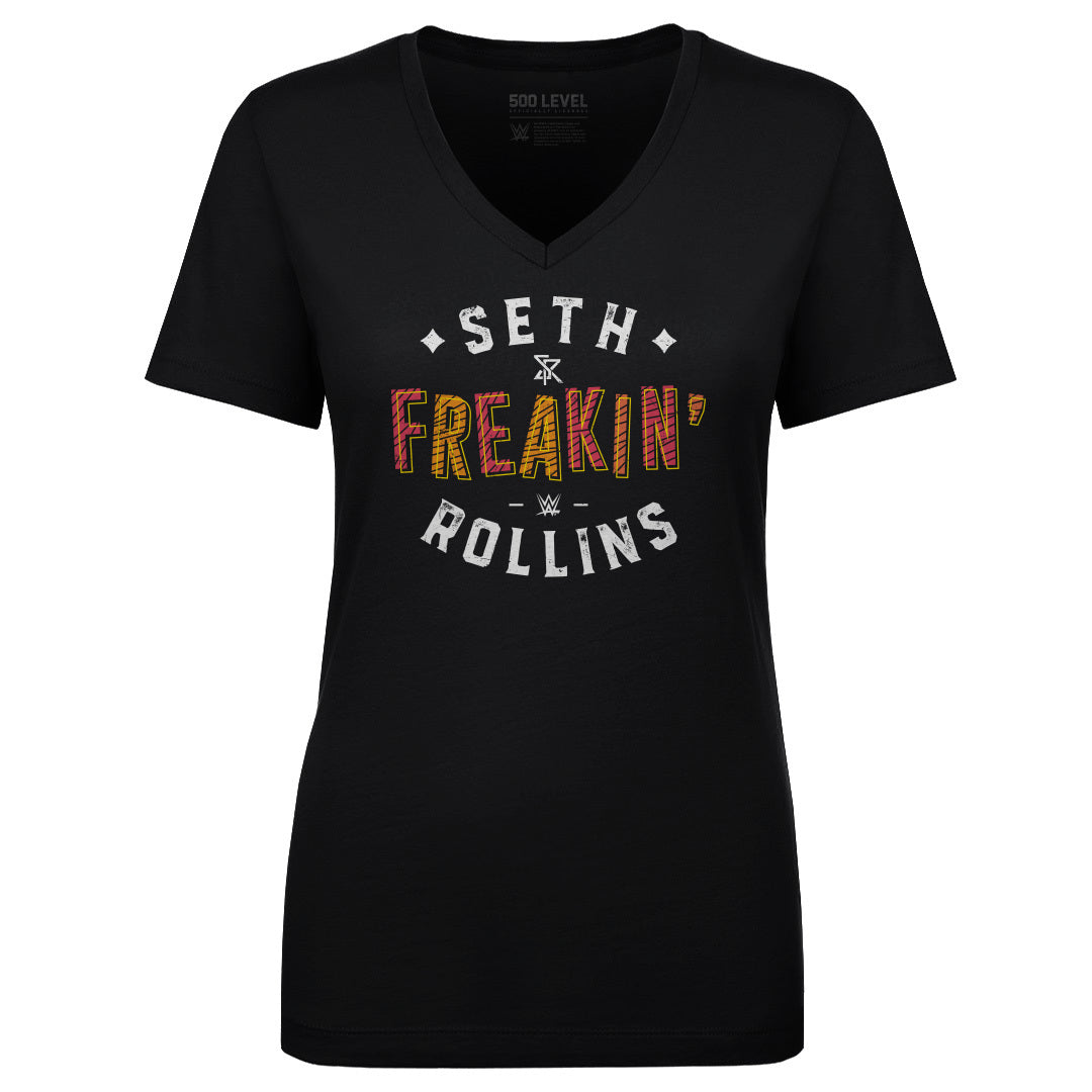 Seth Rollins Women's V-Neck T-Shirt | 500 LEVEL