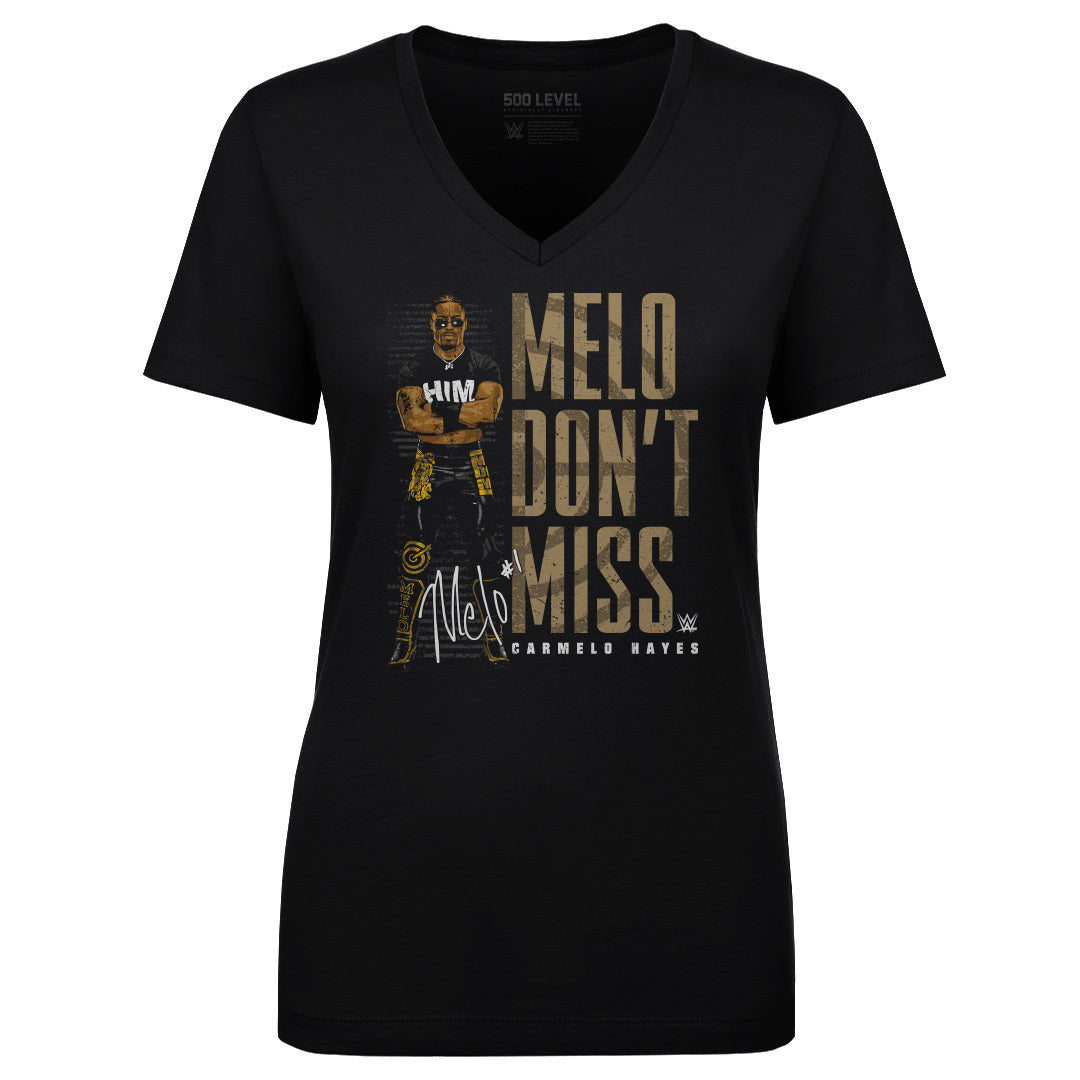 Carmelo Hayes Women's V-Neck T-Shirt | 500 LEVEL