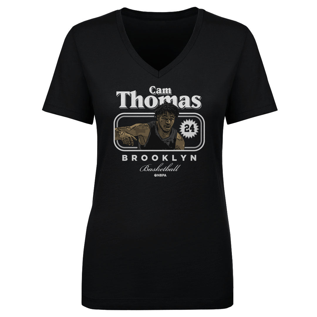 Cam Thomas Women's V-Neck T-Shirt | 500 LEVEL