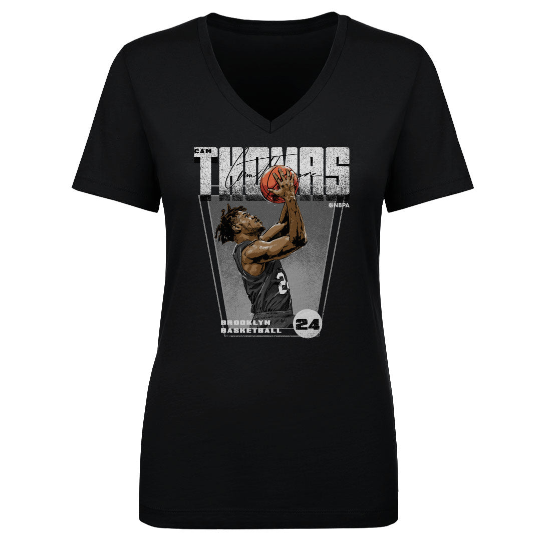 Cam Thomas Women's V-Neck T-Shirt | 500 LEVEL