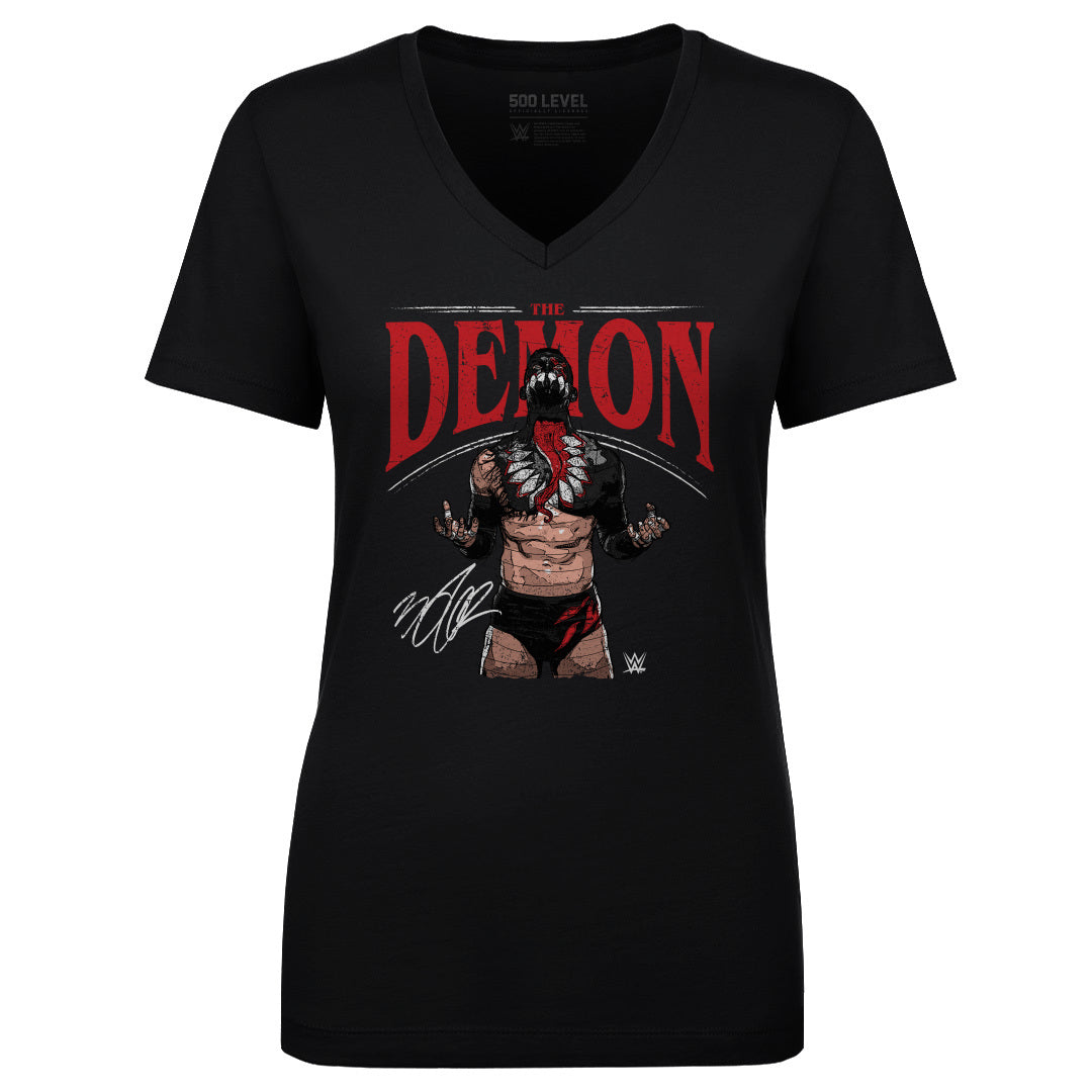 Finn Balor Women's V-Neck T-Shirt | 500 LEVEL
