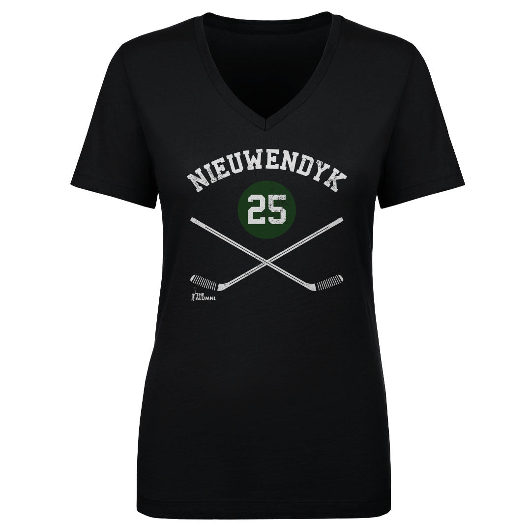 Joe Nieuwendyk Women's V-Neck T-Shirt | 500 LEVEL