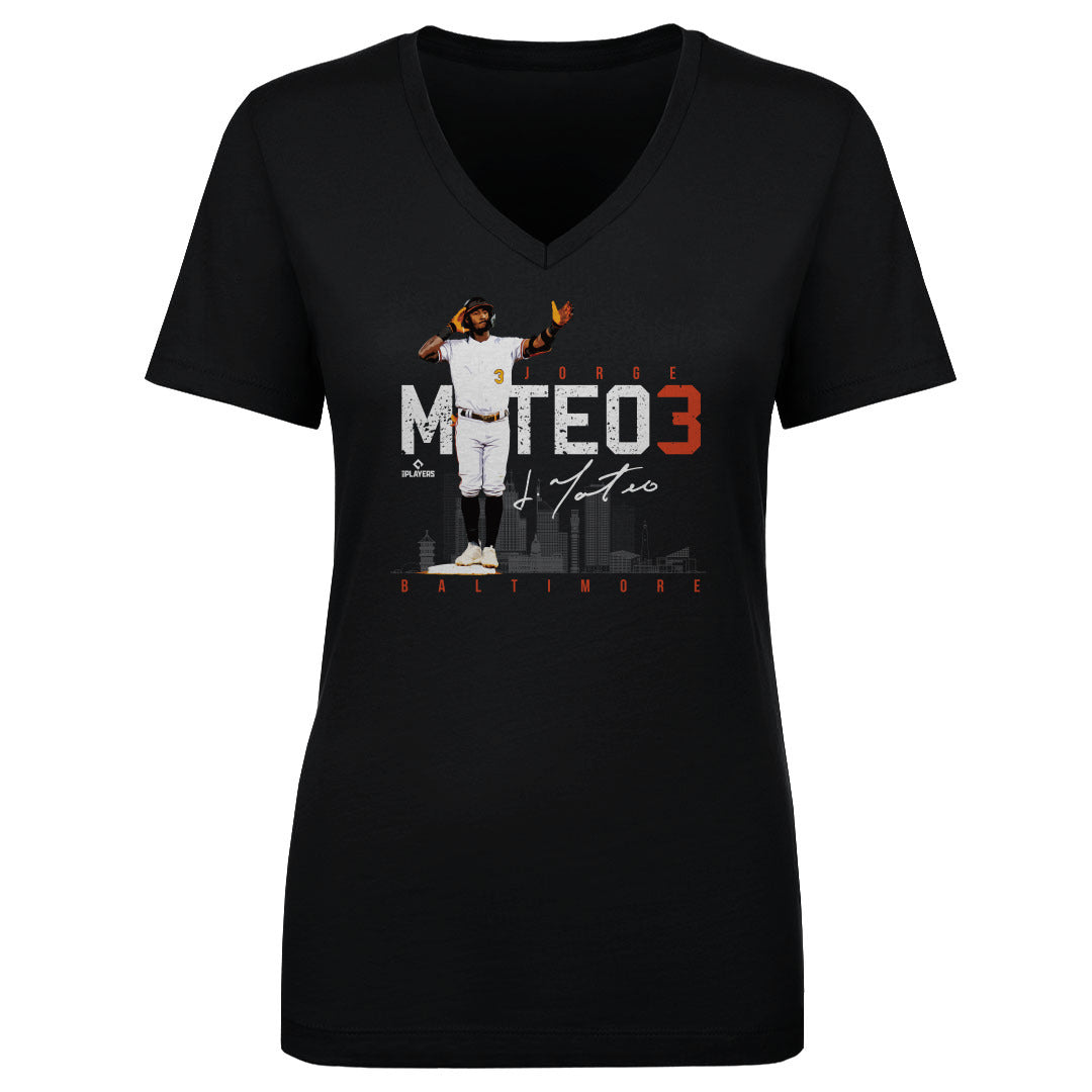 Jorge Mateo Women's V-Neck T-Shirt | 500 LEVEL