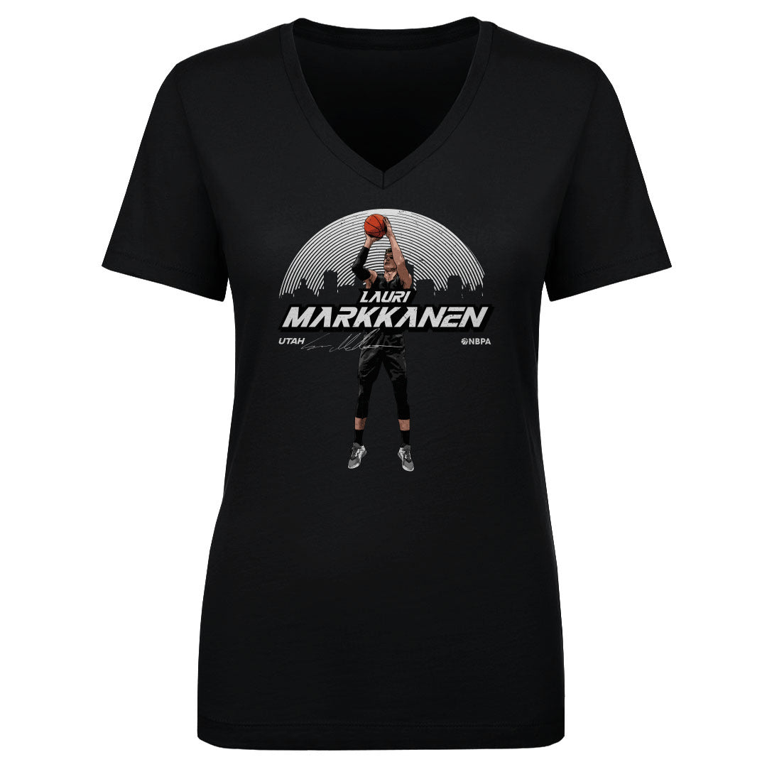 Lauri Markkanen Women's V-Neck T-Shirt | 500 LEVEL