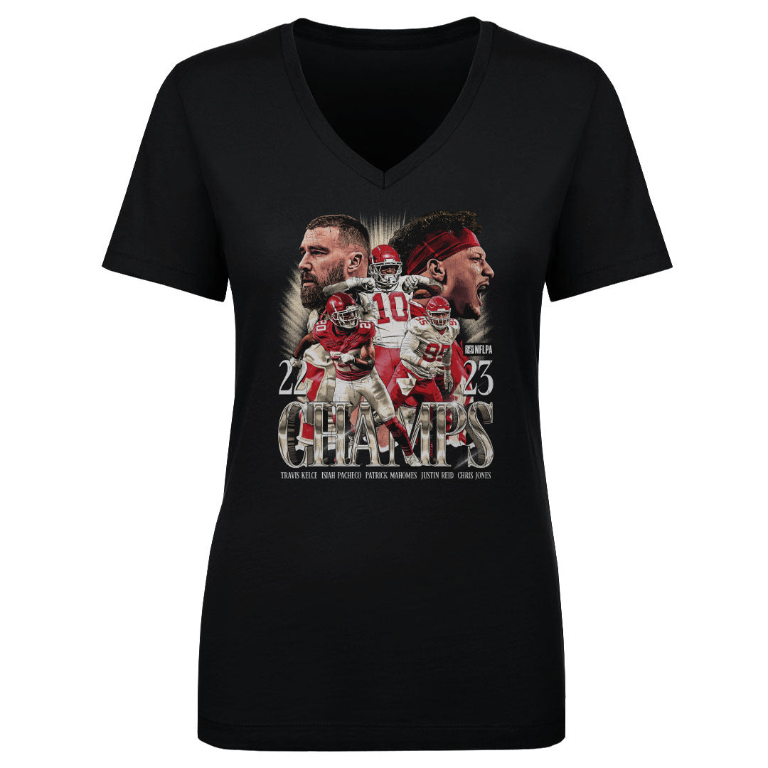 Kansas City Women's V-Neck T-Shirt | 500 LEVEL