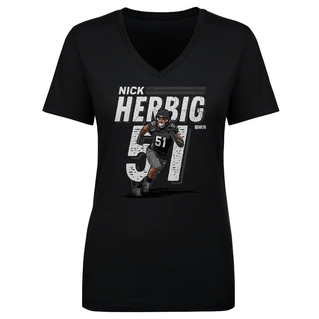 Nick Herbig Women's V-Neck T-Shirt | 500 LEVEL