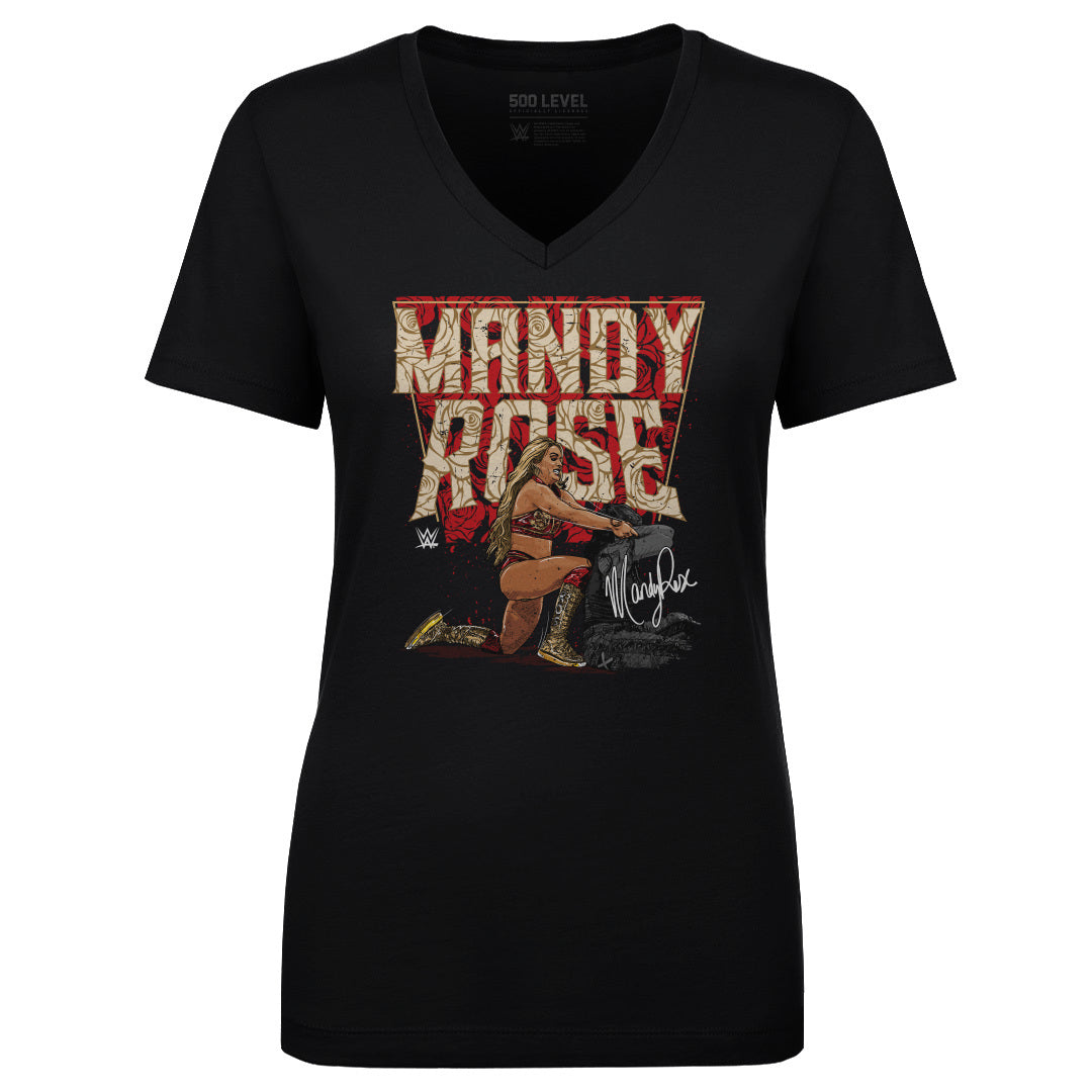Mandy Rose Women's V-Neck T-Shirt | 500 LEVEL