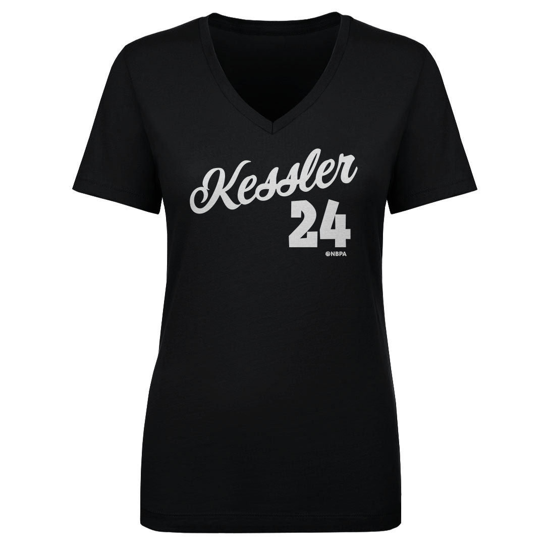 Walker Kessler Women's V-Neck T-Shirt | 500 LEVEL