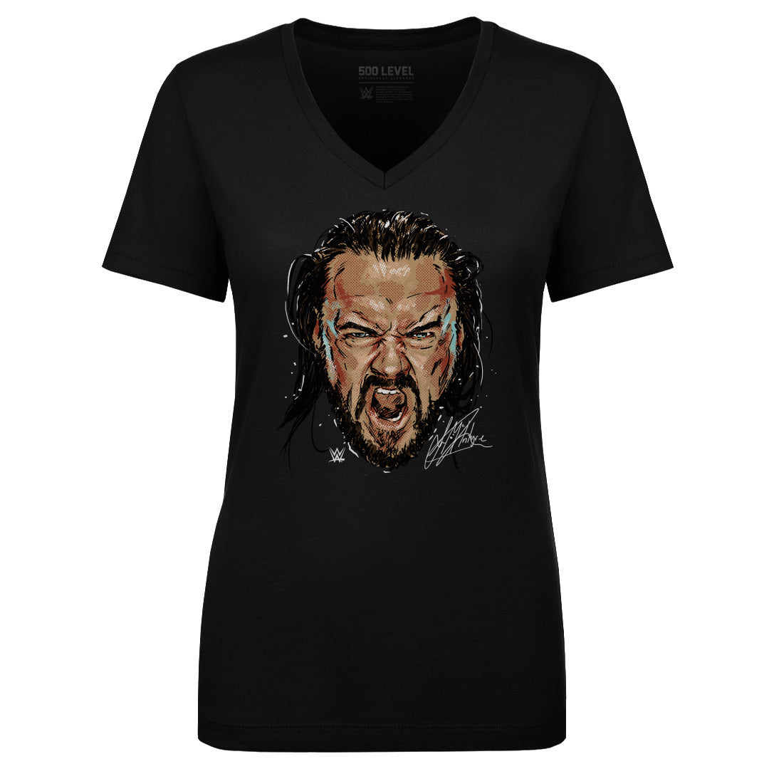 Drew McIntyre Women's V-Neck T-Shirt | 500 LEVEL
