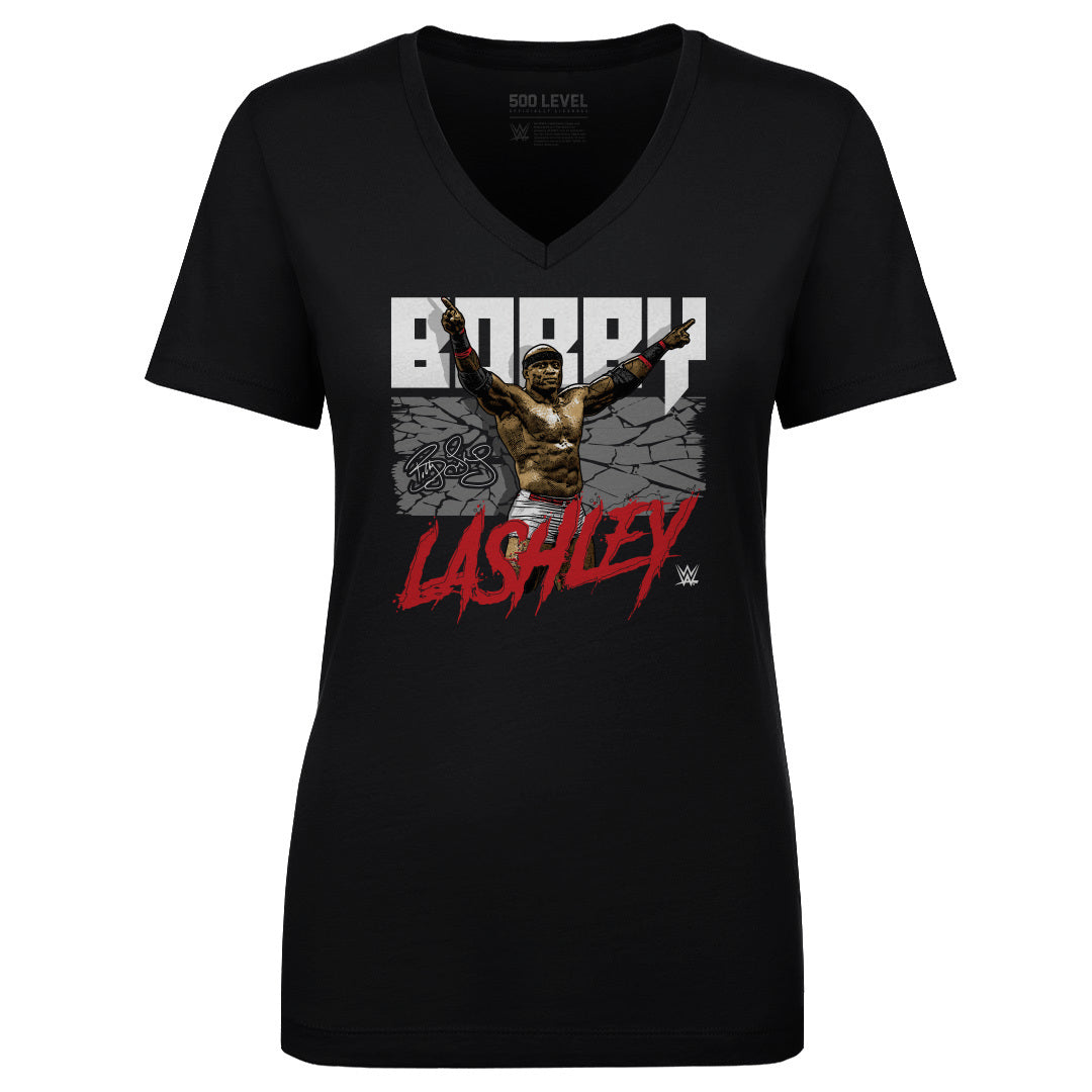 Bobby Lashley Women's V-Neck T-Shirt | 500 LEVEL