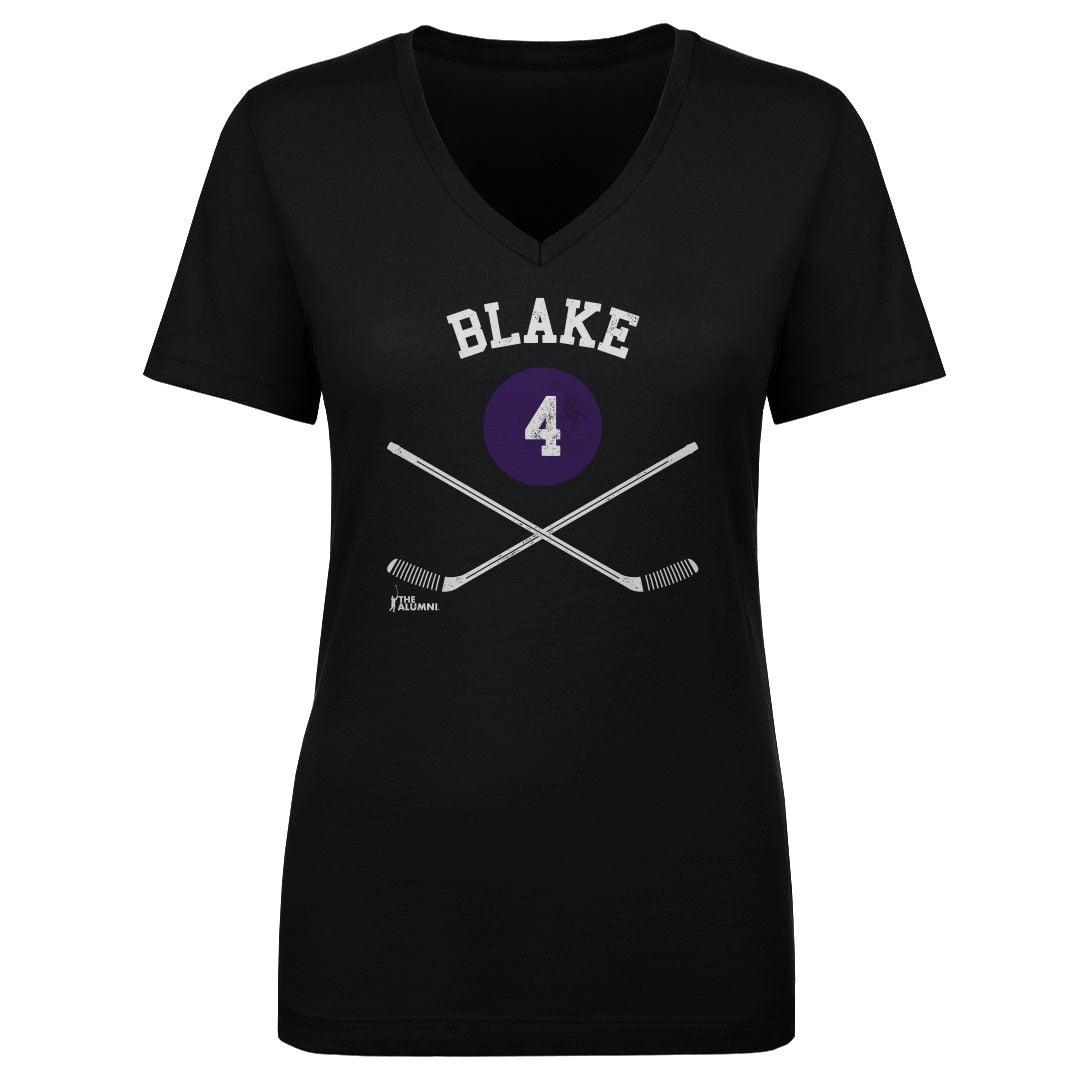Rob Blake Women's V-Neck T-Shirt | 500 LEVEL