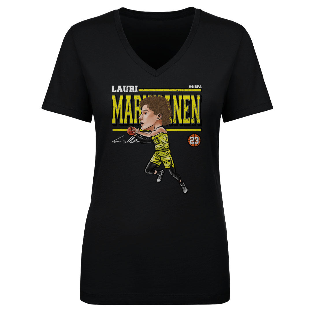 Lauri Markkanen Women's V-Neck T-Shirt | 500 LEVEL