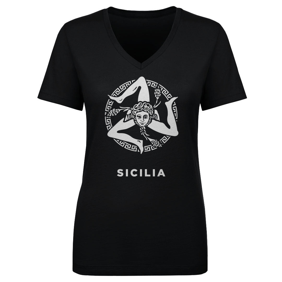 Sicily Women's V-Neck T-Shirt | 500 LEVEL