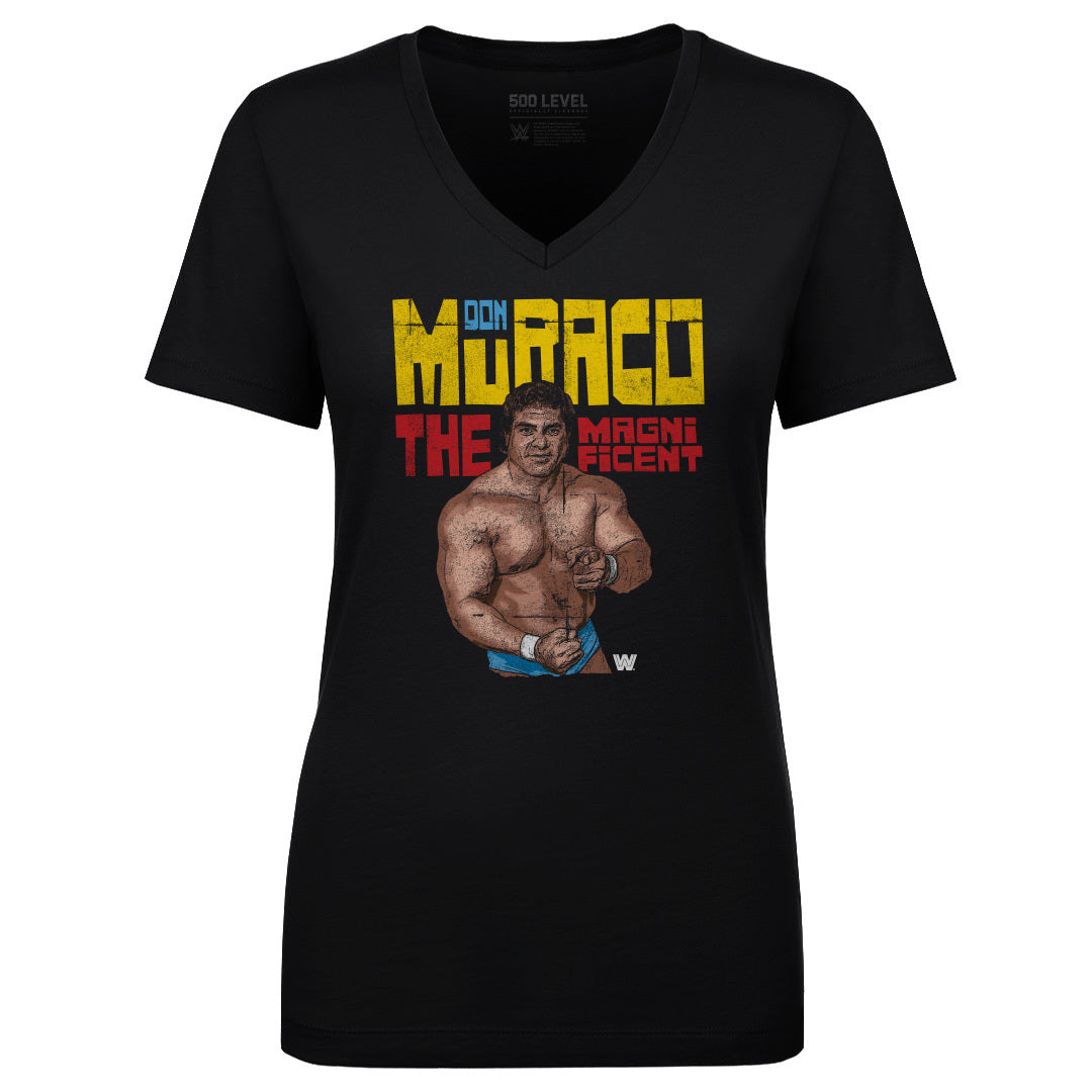 Don Muraco Women's V-Neck T-Shirt | 500 LEVEL