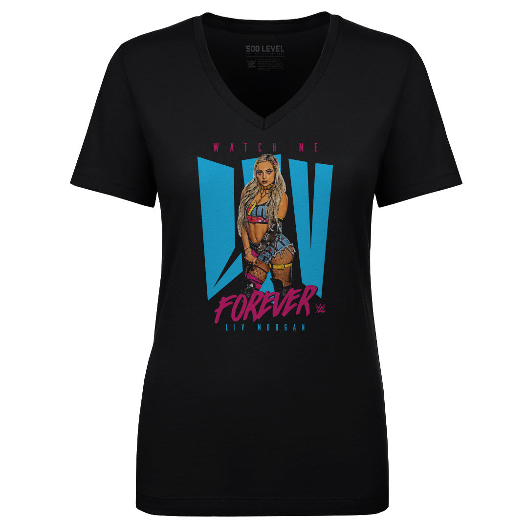 Liv Morgan Women's V-Neck T-Shirt | 500 LEVEL