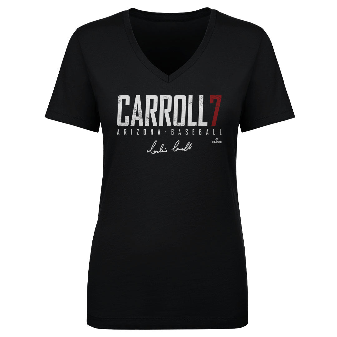 Corbin Carroll Women's V-Neck T-Shirt | 500 LEVEL