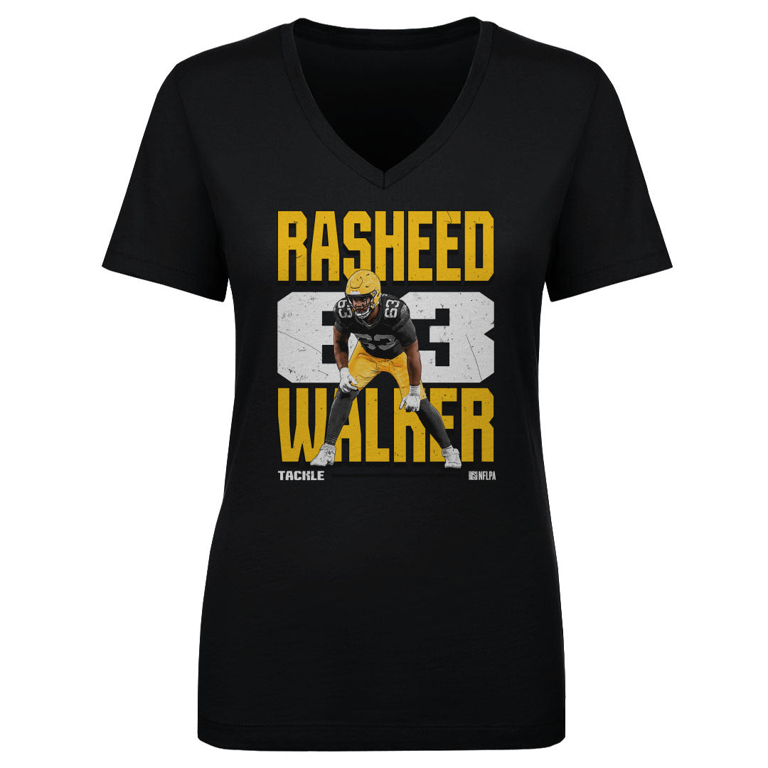 Rasheed Walker Women's V-Neck T-Shirt | 500 LEVEL