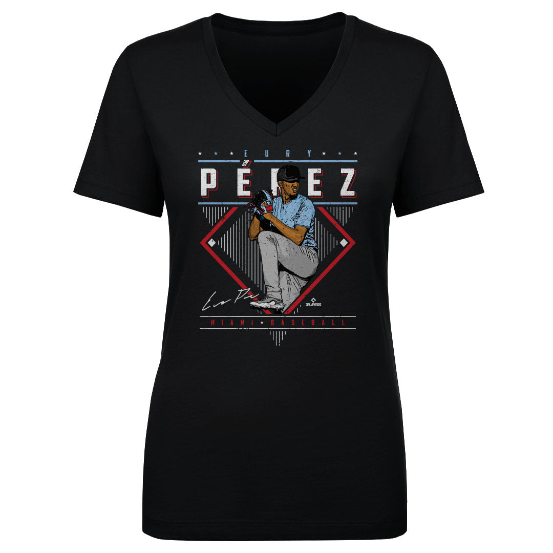 Eury Perez Women's V-Neck T-Shirt | 500 LEVEL