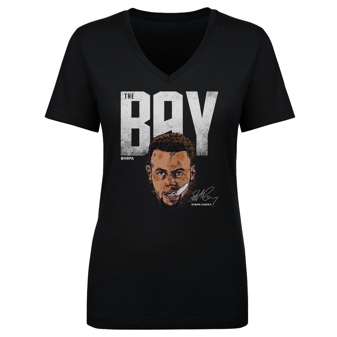 Steph Curry Women's V-Neck T-Shirt | 500 LEVEL