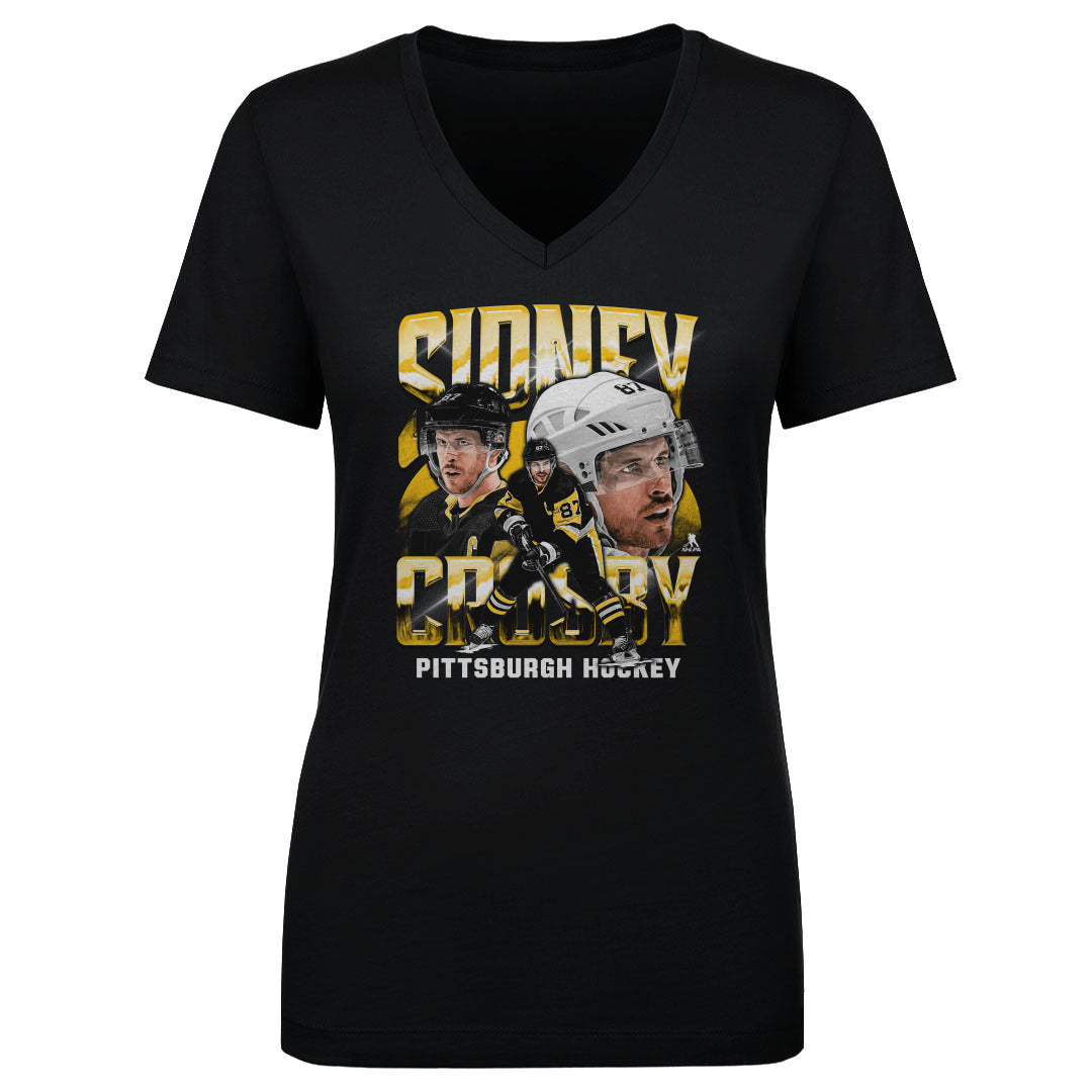 Sidney Crosby Women's V-Neck T-Shirt | 500 LEVEL