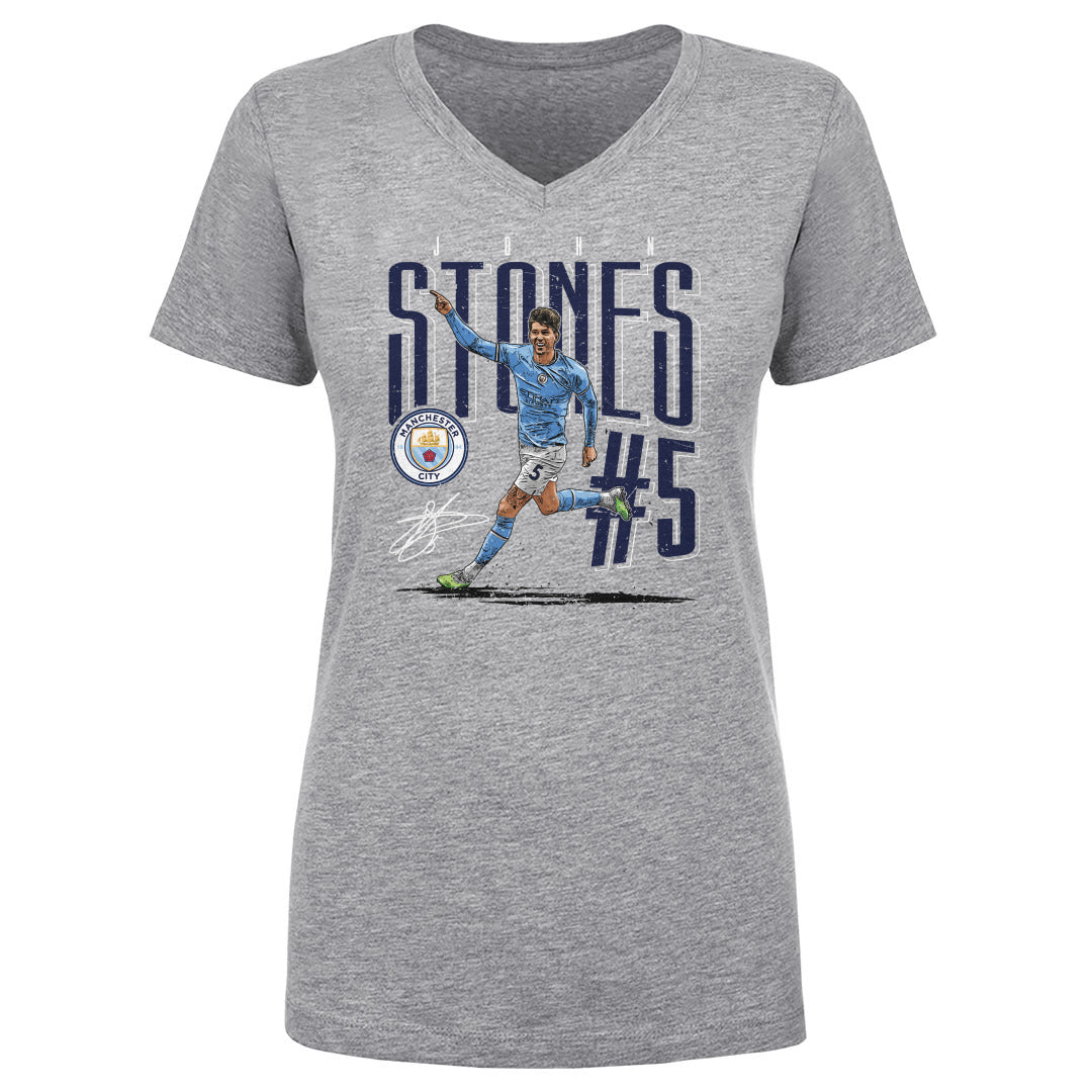 John Stones Women's V-Neck T-Shirt | 500 LEVEL
