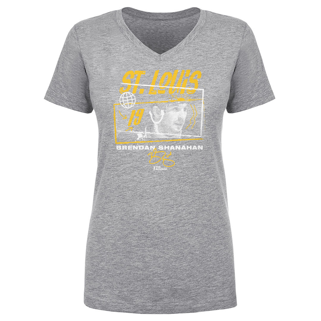 Brendan Shanahan Women's V-Neck T-Shirt | 500 LEVEL