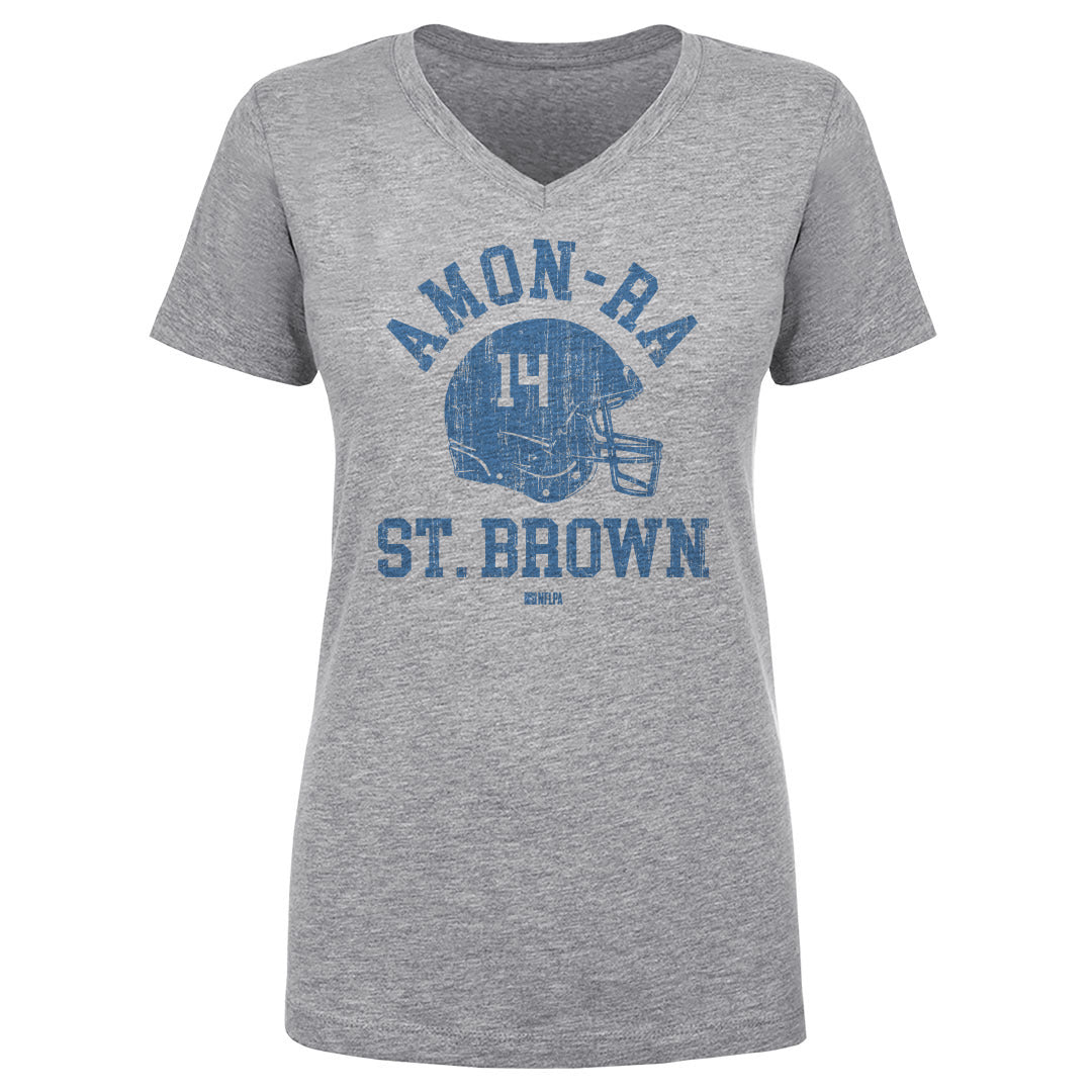 Amon-Ra St. Brown Women's V-Neck T-Shirt | 500 LEVEL