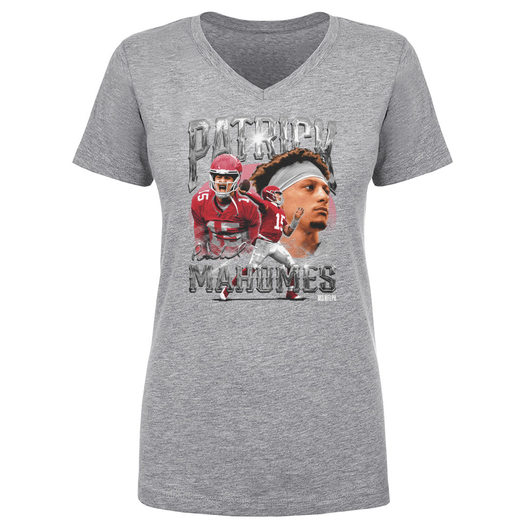 Patrick Mahomes Women's V-Neck T-Shirt | 500 LEVEL