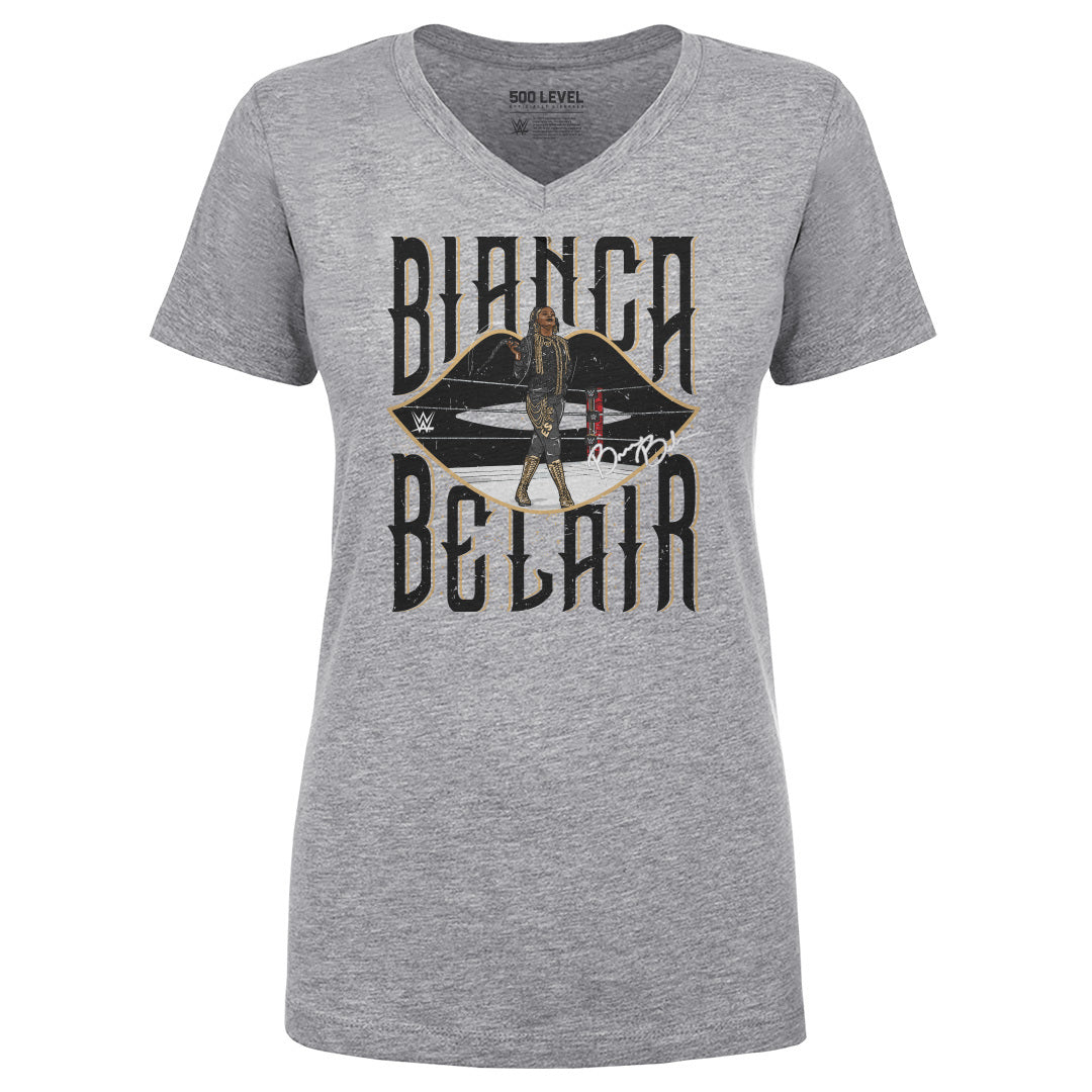 Bianca Belair Women's V-Neck T-Shirt | 500 LEVEL
