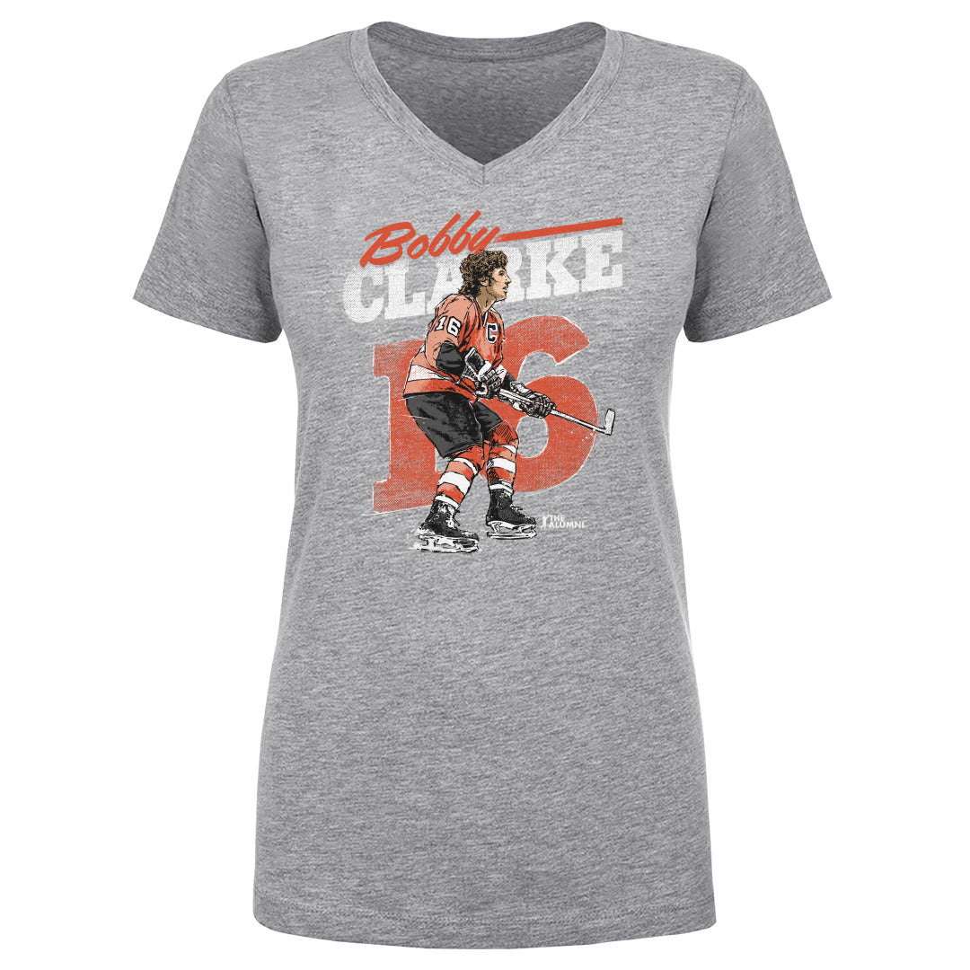 Bobby Clarke Women's V-Neck T-Shirt | 500 LEVEL