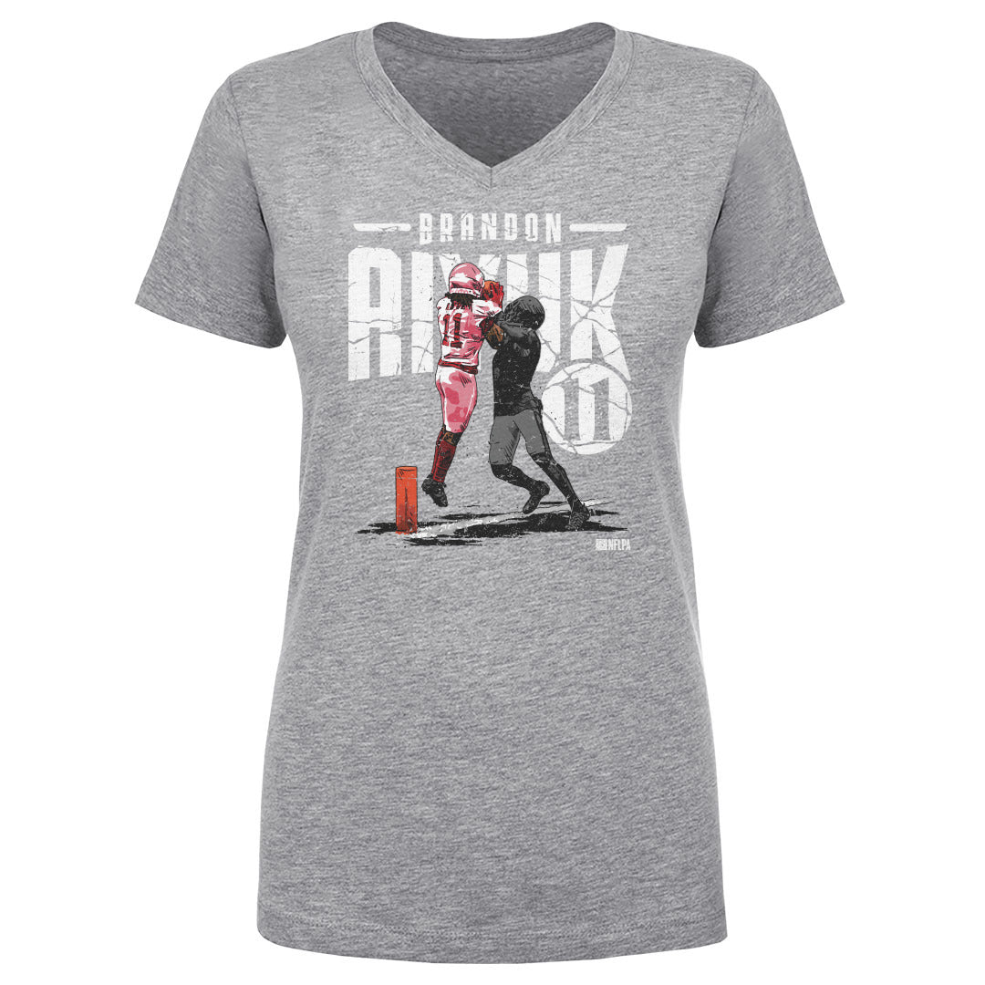 Brandon Aiyuk Women's V-Neck T-Shirt | 500 LEVEL