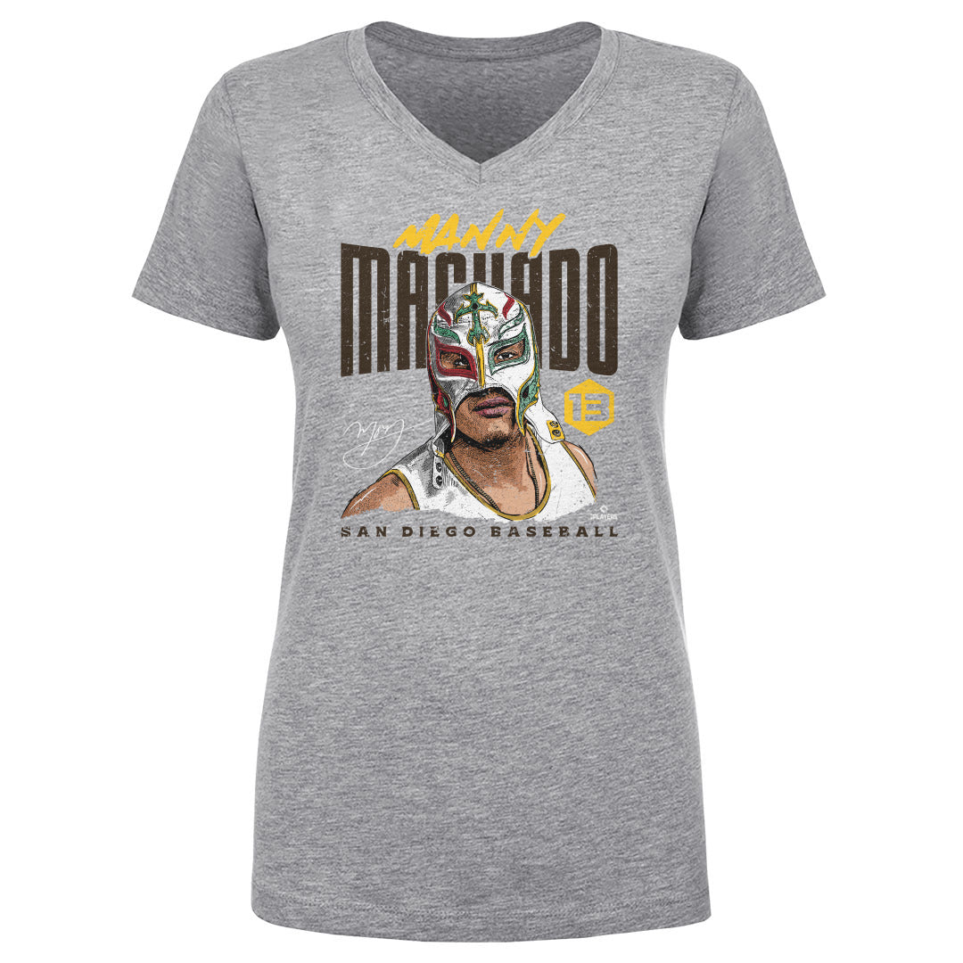 Manny Machado Women's V-Neck T-Shirt | 500 LEVEL
