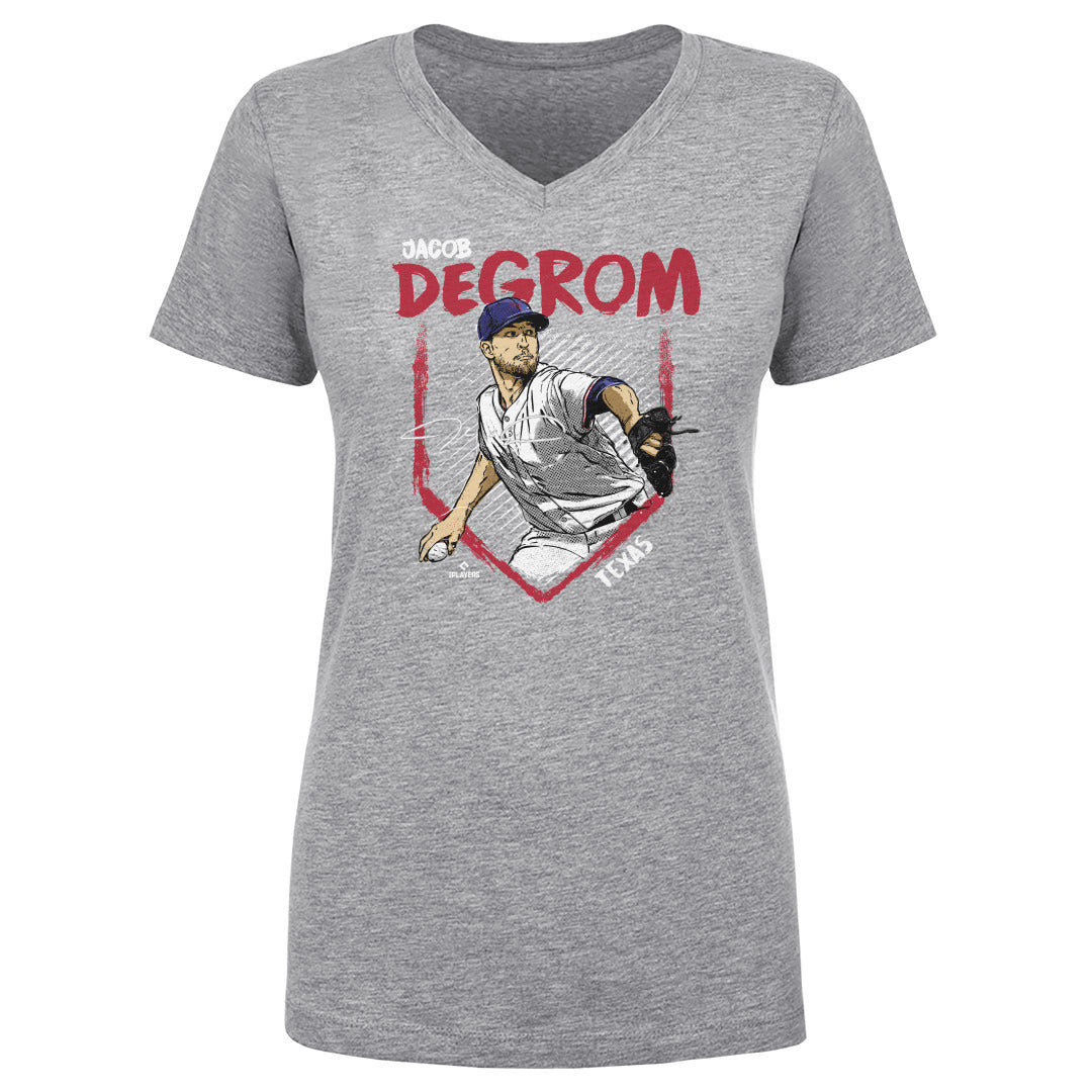 Jacob deGrom Women's V-Neck T-Shirt | 500 LEVEL
