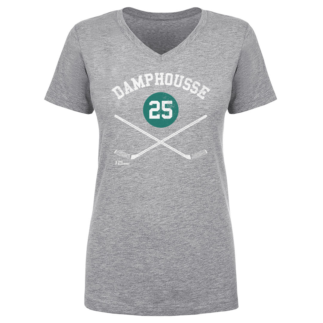 Vincent Damphousse Women's V-Neck T-Shirt | 500 LEVEL