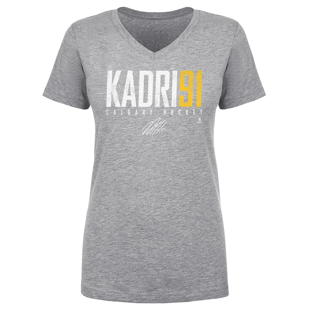 Nazem Kadri Women's V-Neck T-Shirt | 500 LEVEL