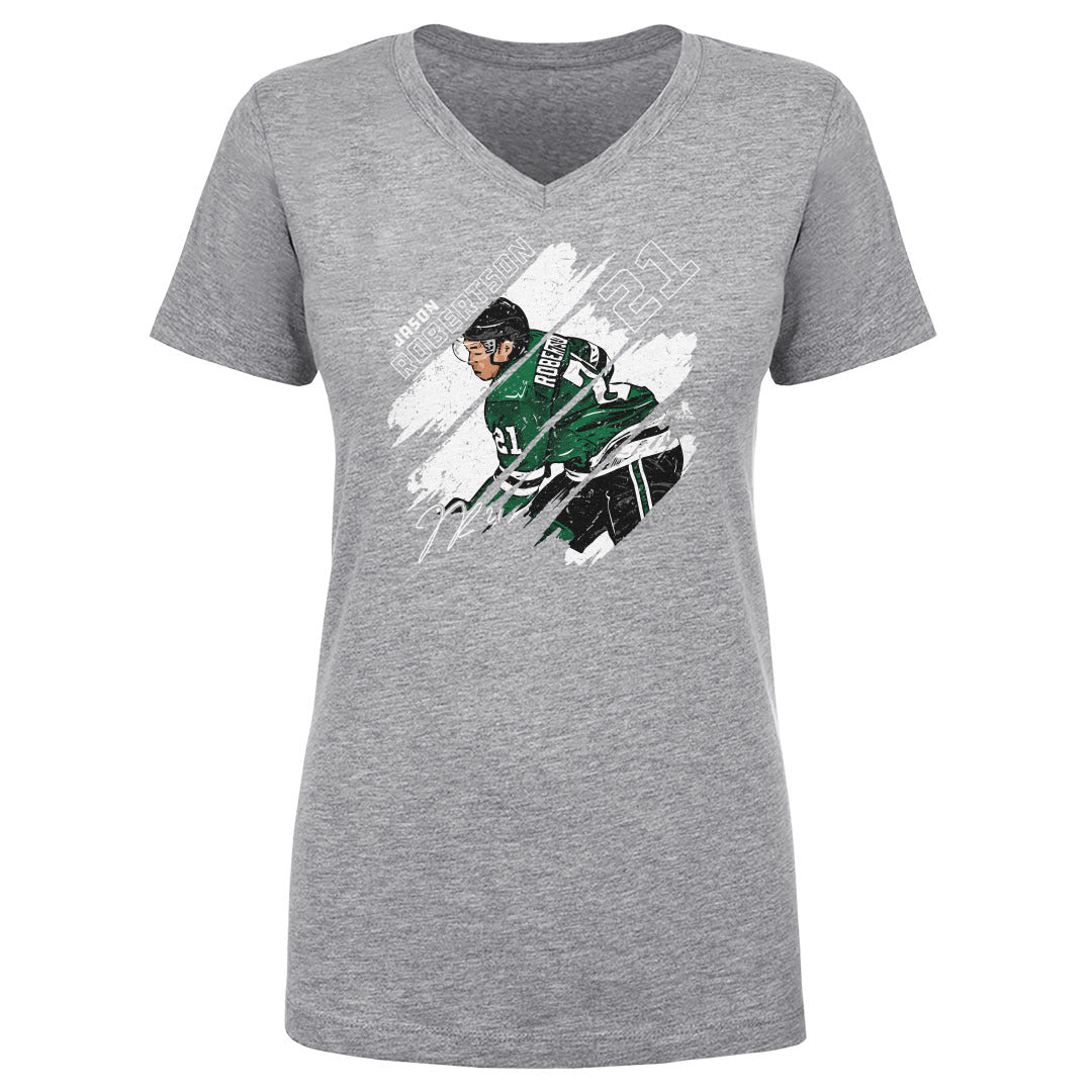 Jason Robertson Women's V-Neck T-Shirt | 500 LEVEL