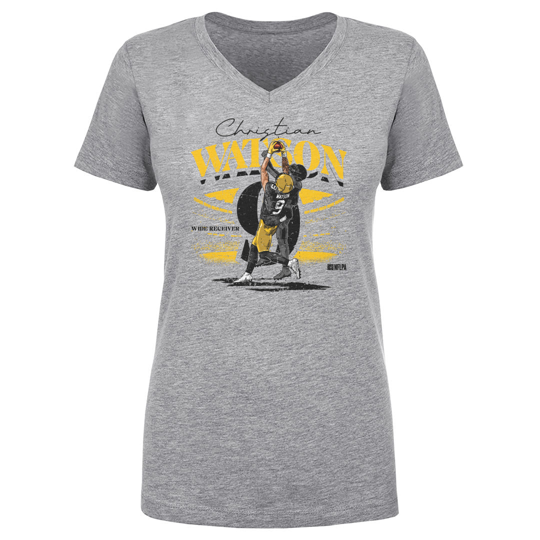 Christian Watson Women's V-Neck T-Shirt | 500 LEVEL