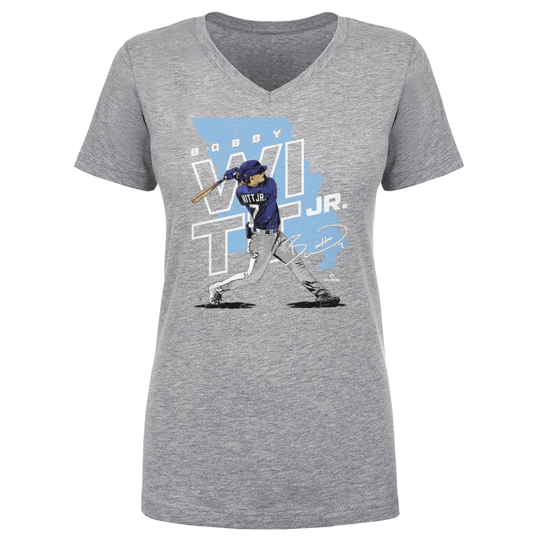 Bobby Witt Jr. Women's V-Neck T-Shirt | 500 LEVEL