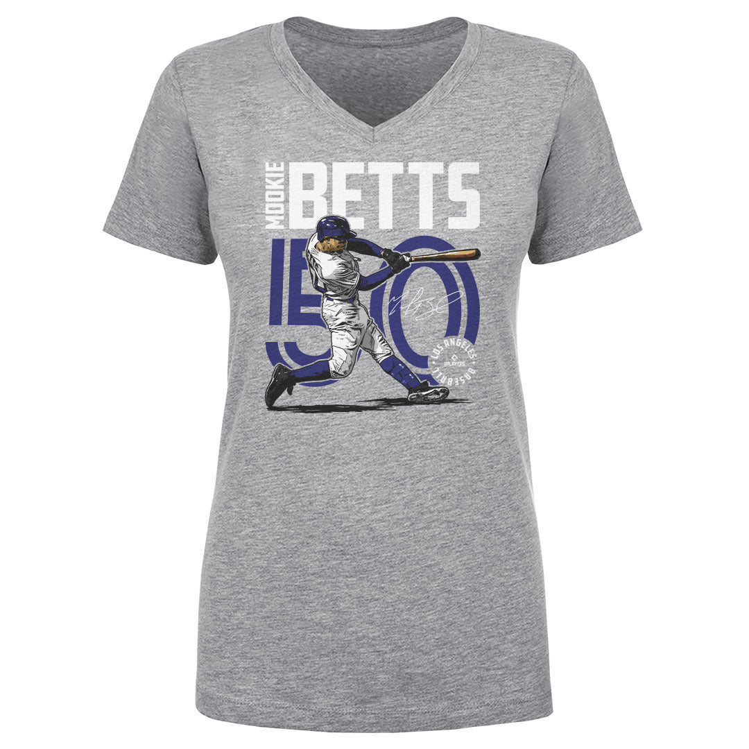 Mookie Betts Women's V-Neck T-Shirt | 500 LEVEL