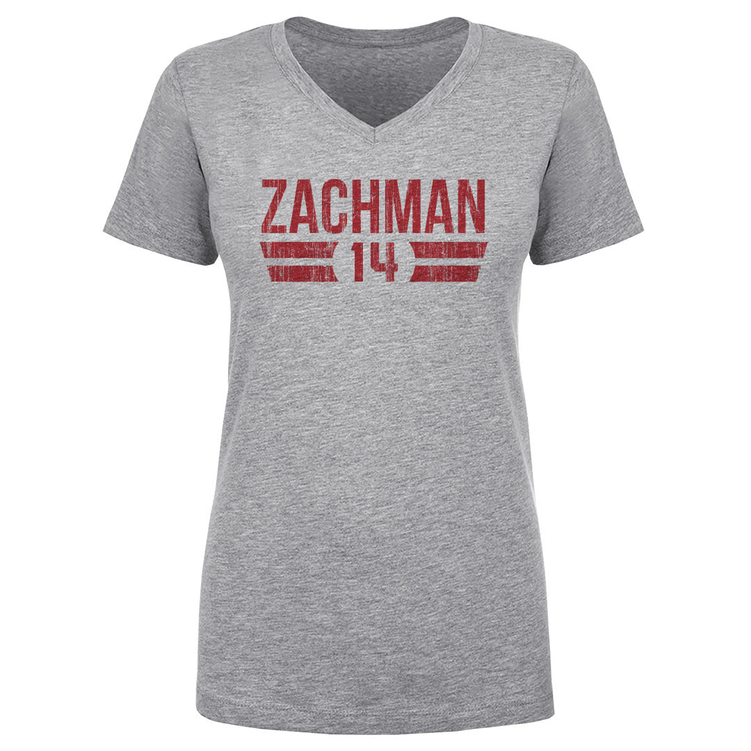 Preston Zachman Women's V-Neck T-Shirt | 500 LEVEL