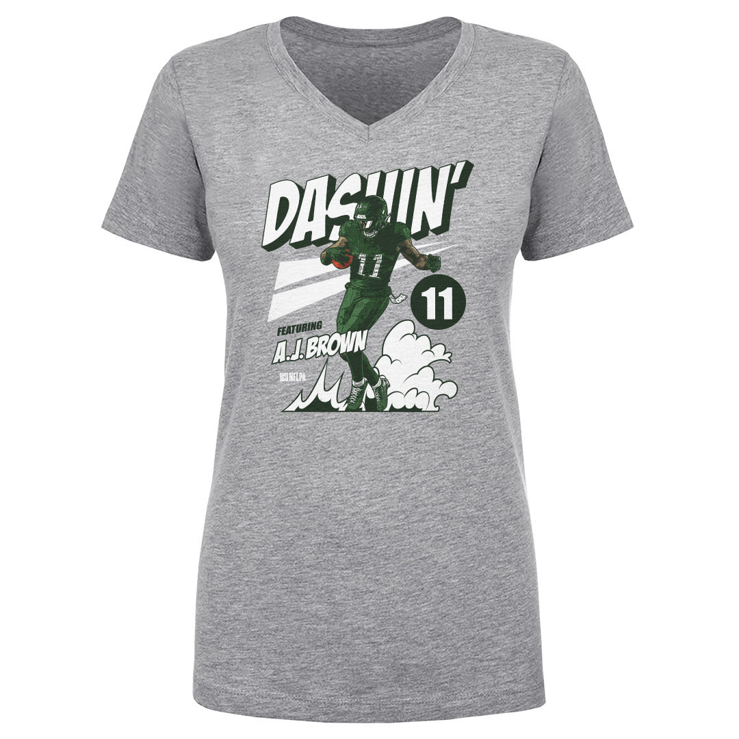 A.J. Brown Women's V-Neck T-Shirt | 500 LEVEL