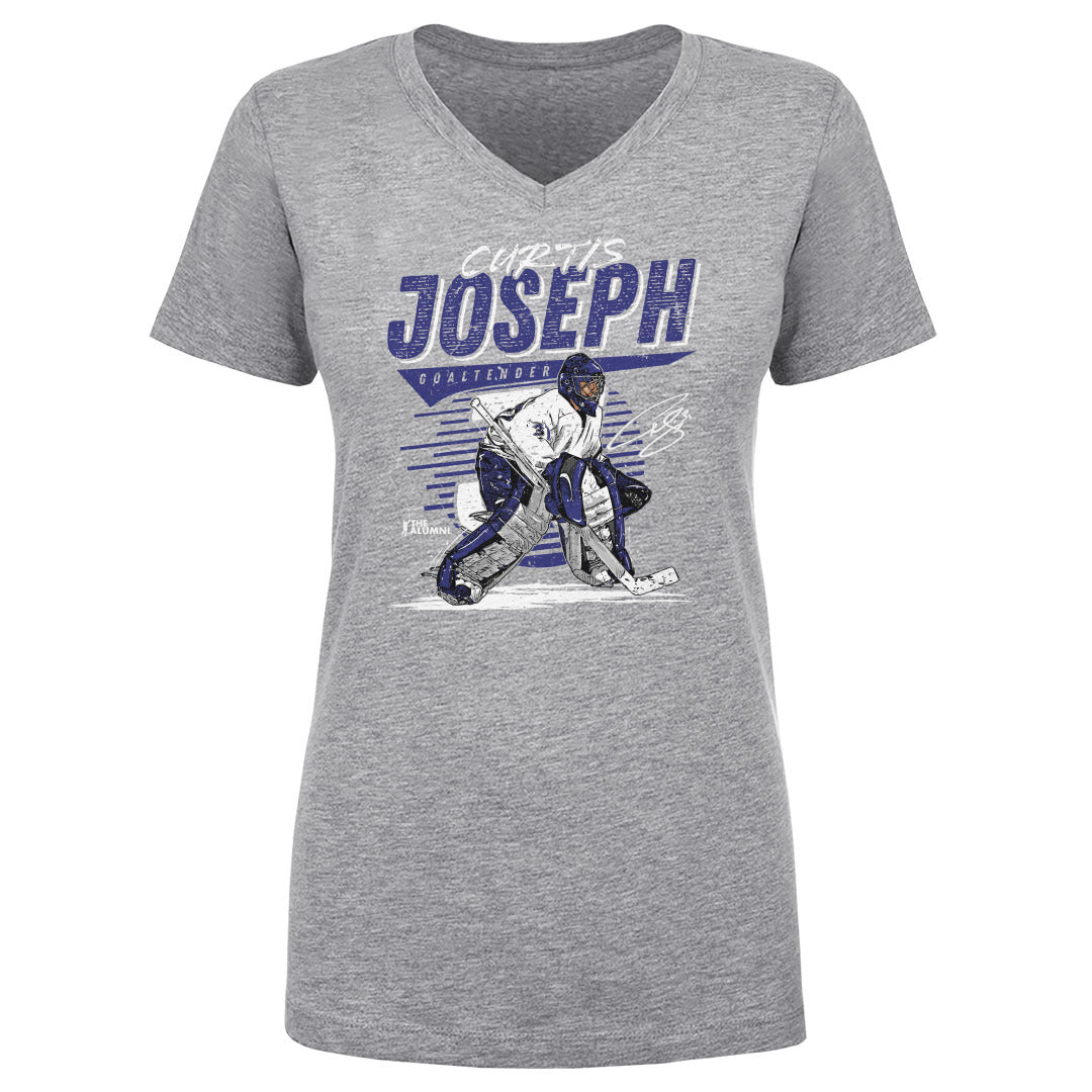 Curtis Joseph Women's V-Neck T-Shirt | 500 LEVEL