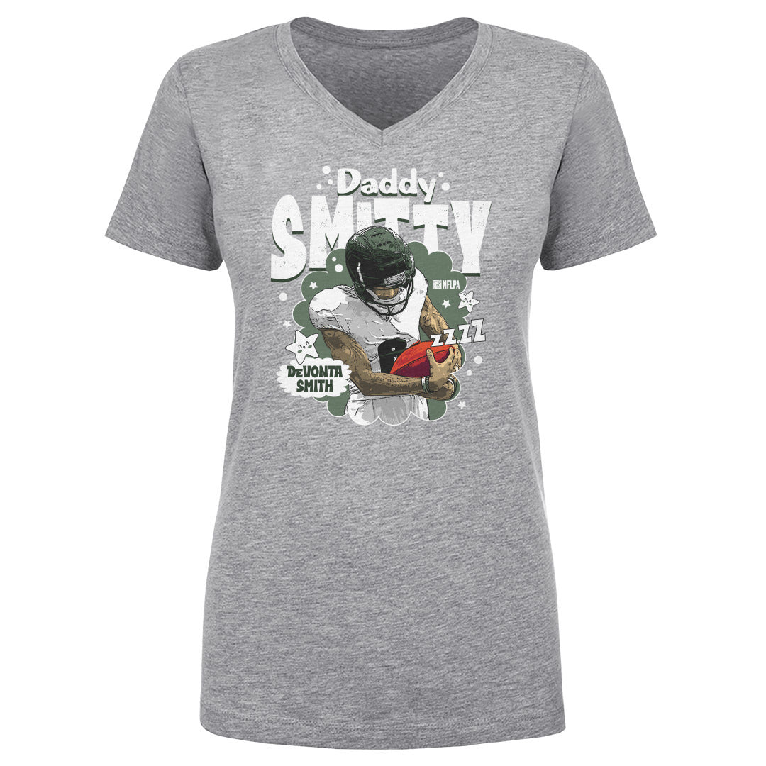 DeVonta Smith Women's V-Neck T-Shirt | 500 LEVEL