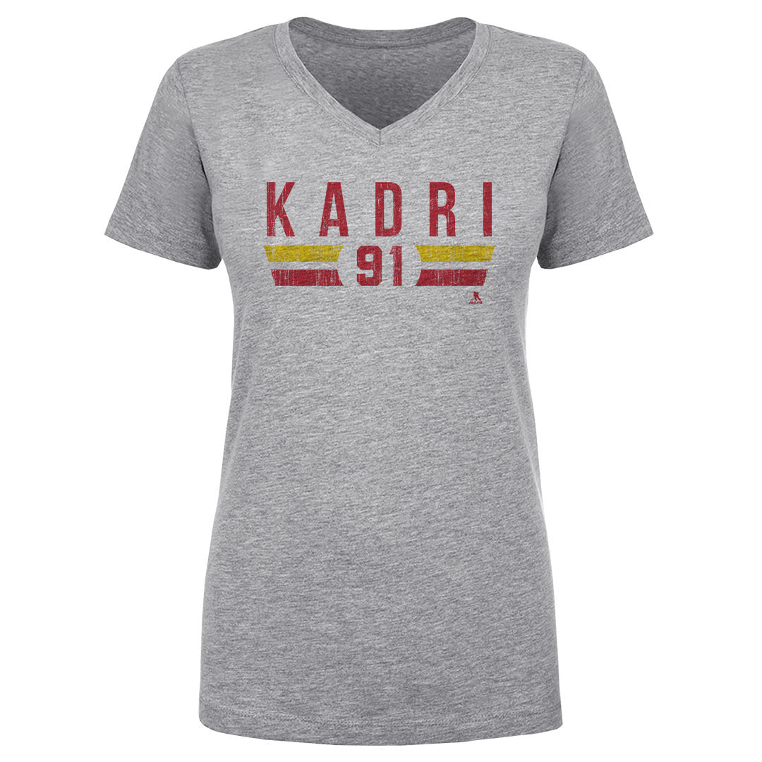 Nazem Kadri Women's V-Neck T-Shirt | 500 LEVEL