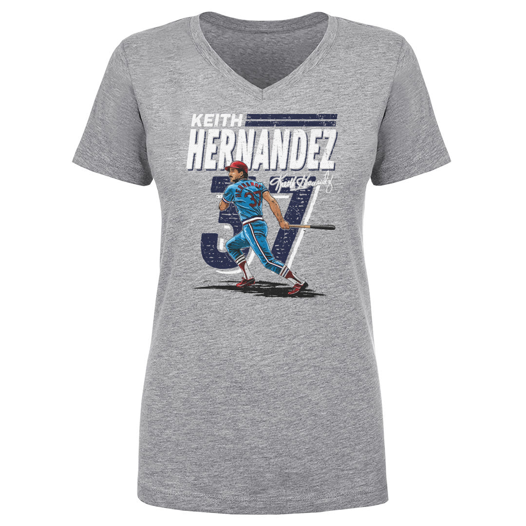 Keith Hernandez Women's V-Neck T-Shirt | 500 LEVEL