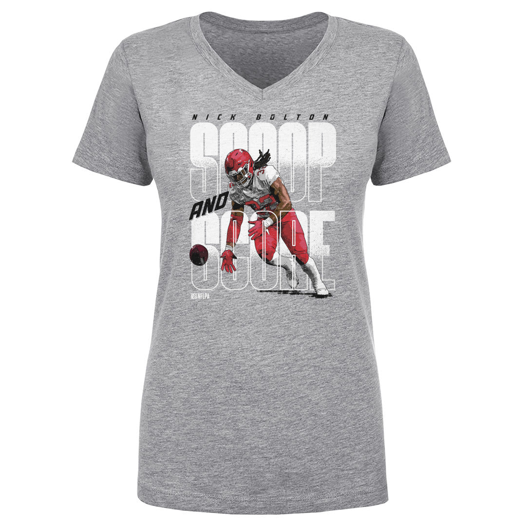 Nick Bolton Women's V-Neck T-Shirt | 500 LEVEL