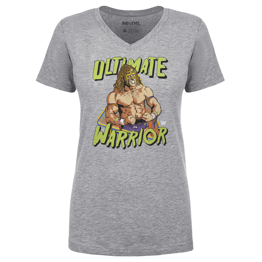 Ultimate Warrior Women's V-Neck T-Shirt | 500 LEVEL